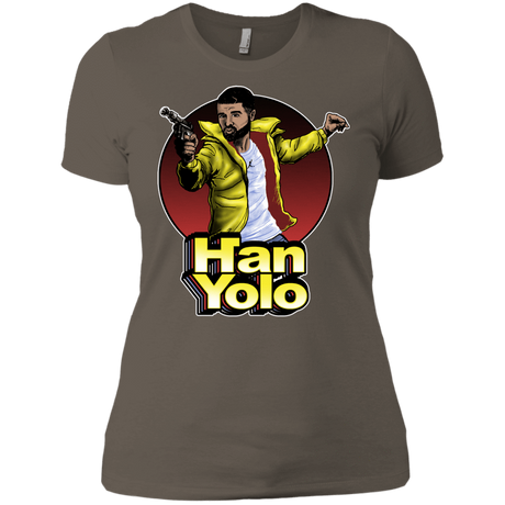 T-Shirts Warm Grey / X-Small Han Yolo Women's Premium T-Shirt