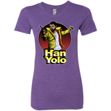 T-Shirts Purple Rush / S Han Yolo Women's Triblend T-Shirt