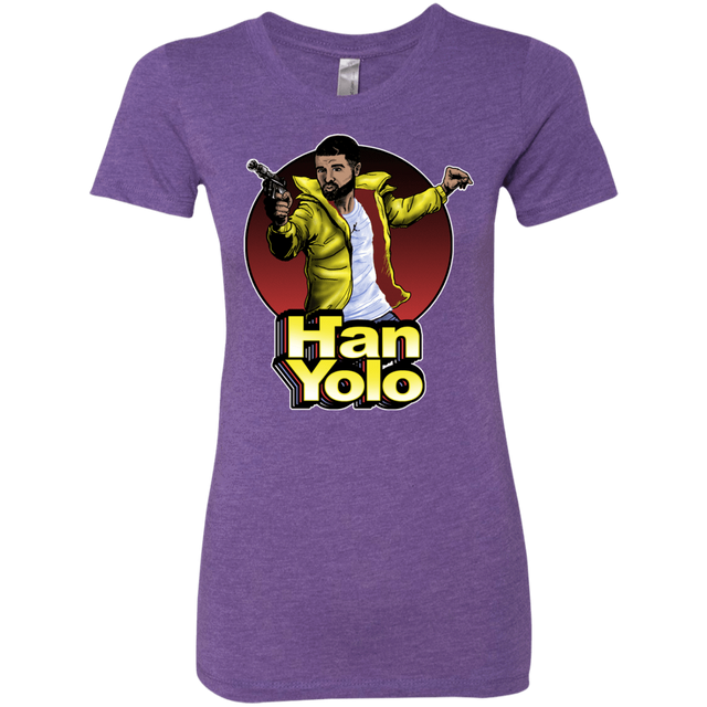 T-Shirts Purple Rush / S Han Yolo Women's Triblend T-Shirt