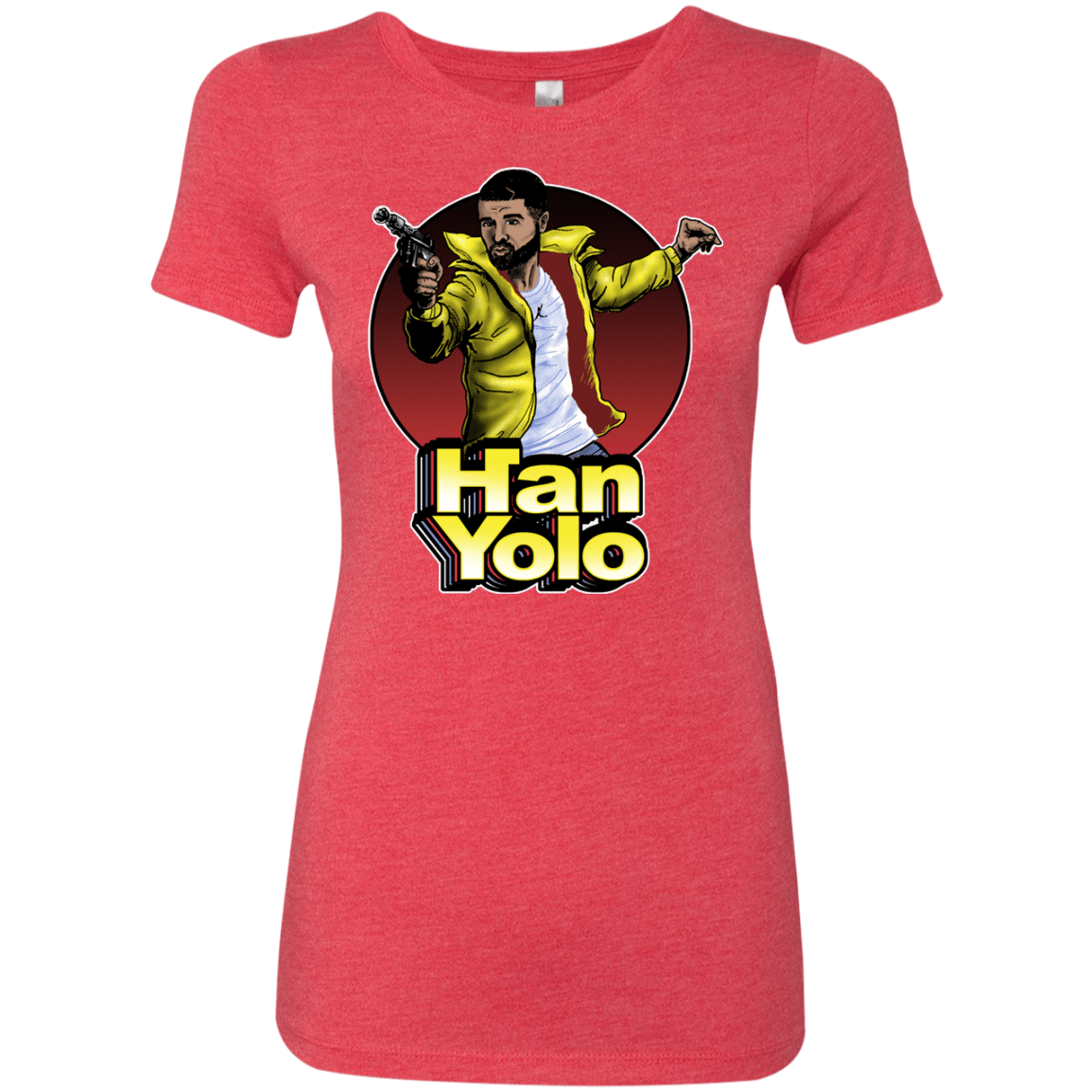 T-Shirts Vintage Red / S Han Yolo Women's Triblend T-Shirt