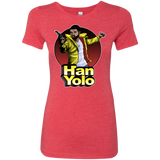 T-Shirts Vintage Red / S Han Yolo Women's Triblend T-Shirt