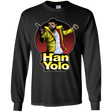T-Shirts Black / YS Han Yolo Youth Long Sleeve T-Shirt