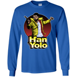 T-Shirts Royal / YS Han Yolo Youth Long Sleeve T-Shirt