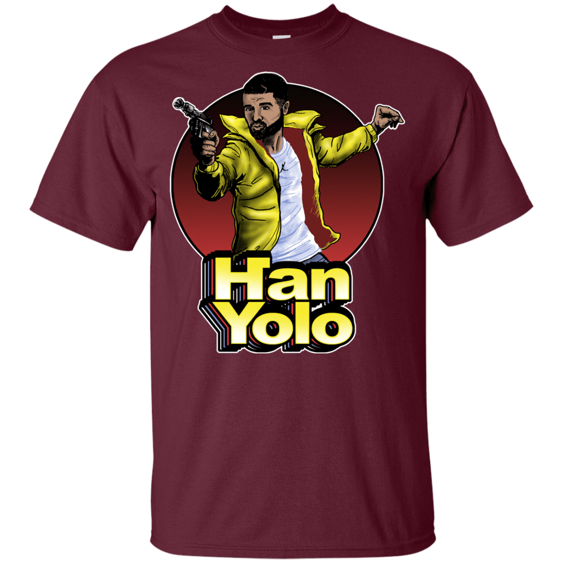 T-Shirts Maroon / YXS Han Yolo Youth T-Shirt
