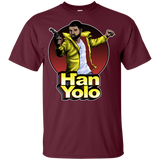 T-Shirts Maroon / YXS Han Yolo Youth T-Shirt