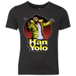 T-Shirts Vintage Black / YXS Han Yolo Youth Triblend T-Shirt