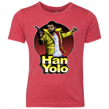 T-Shirts Vintage Red / YXS Han Yolo Youth Triblend T-Shirt