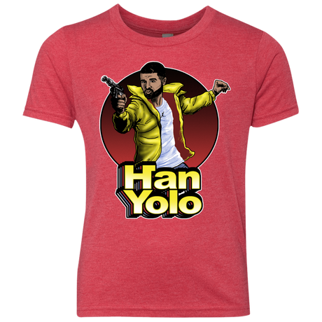 T-Shirts Vintage Red / YXS Han Yolo Youth Triblend T-Shirt