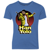 T-Shirts Vintage Royal / YXS Han Yolo Youth Triblend T-Shirt