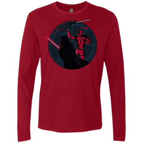 T-Shirts Cardinal / S Hand 2.0 Men's Premium Long Sleeve