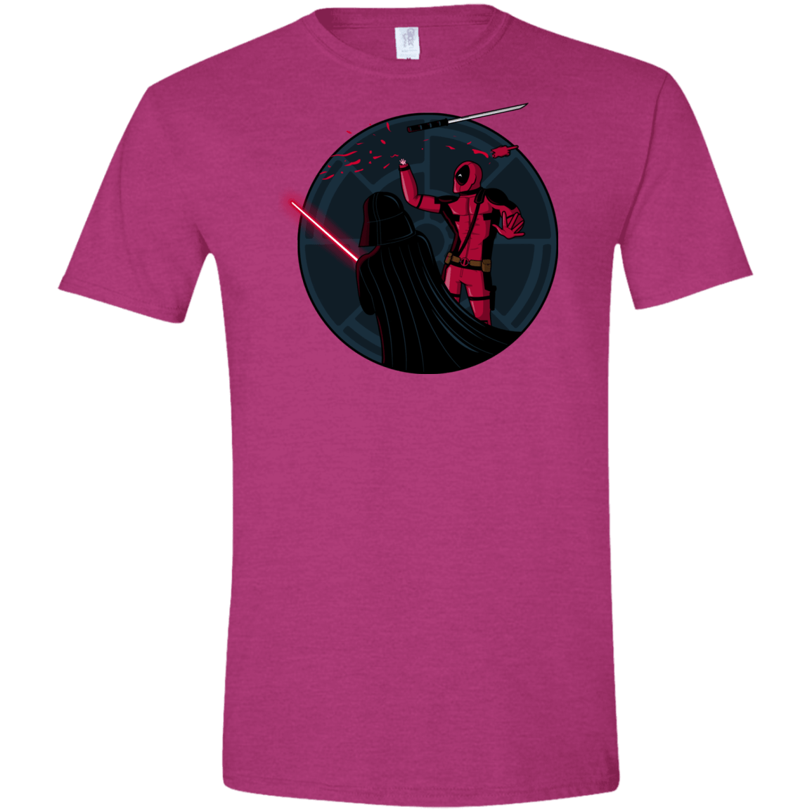 T-Shirts Antique Heliconia / S Hand 2.0 Men's Semi-Fitted Softstyle