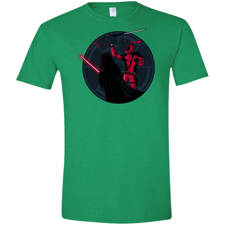 T-Shirts Heather Irish Green / S Hand 2.0 Men's Semi-Fitted Softstyle