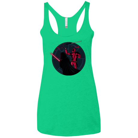 T-Shirts Envy / X-Small Hand 2.0 Women's Triblend Racerback Tank