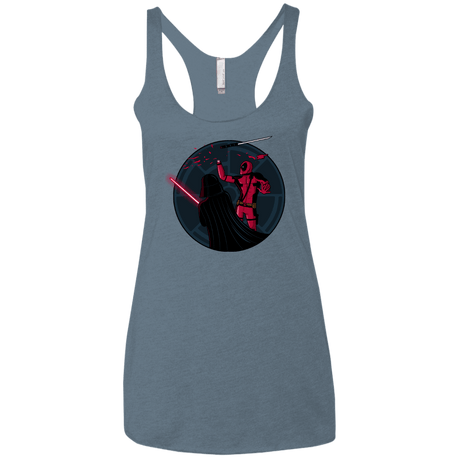 T-Shirts Indigo / X-Small Hand 2.0 Women's Triblend Racerback Tank