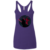 T-Shirts Purple Rush / X-Small Hand 2.0 Women's Triblend Racerback Tank