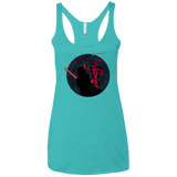 T-Shirts Tahiti Blue / X-Small Hand 2.0 Women's Triblend Racerback Tank