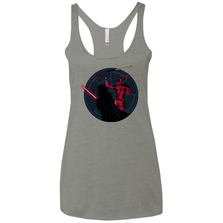 T-Shirts Venetian Grey / X-Small Hand 2.0 Women's Triblend Racerback Tank