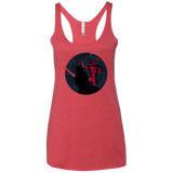 T-Shirts Vintage Red / X-Small Hand 2.0 Women's Triblend Racerback Tank