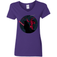 T-Shirts Purple / S Hand 2.0 Women's V-Neck T-Shirt