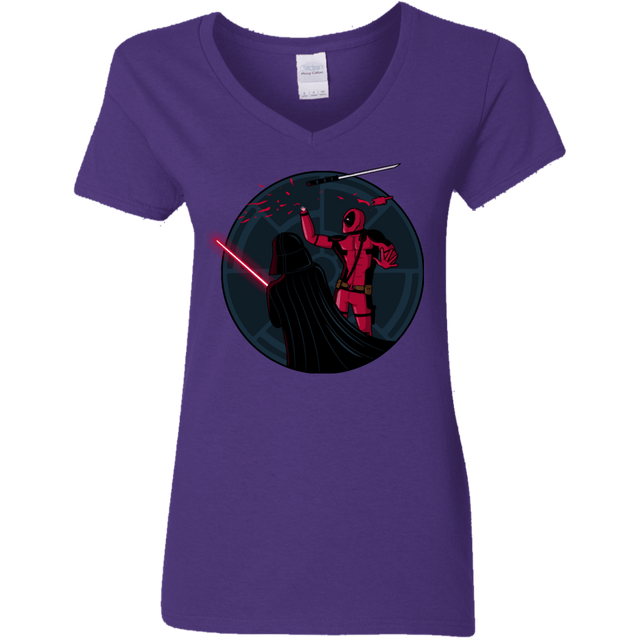 T-Shirts Purple / S Hand 2.0 Women's V-Neck T-Shirt