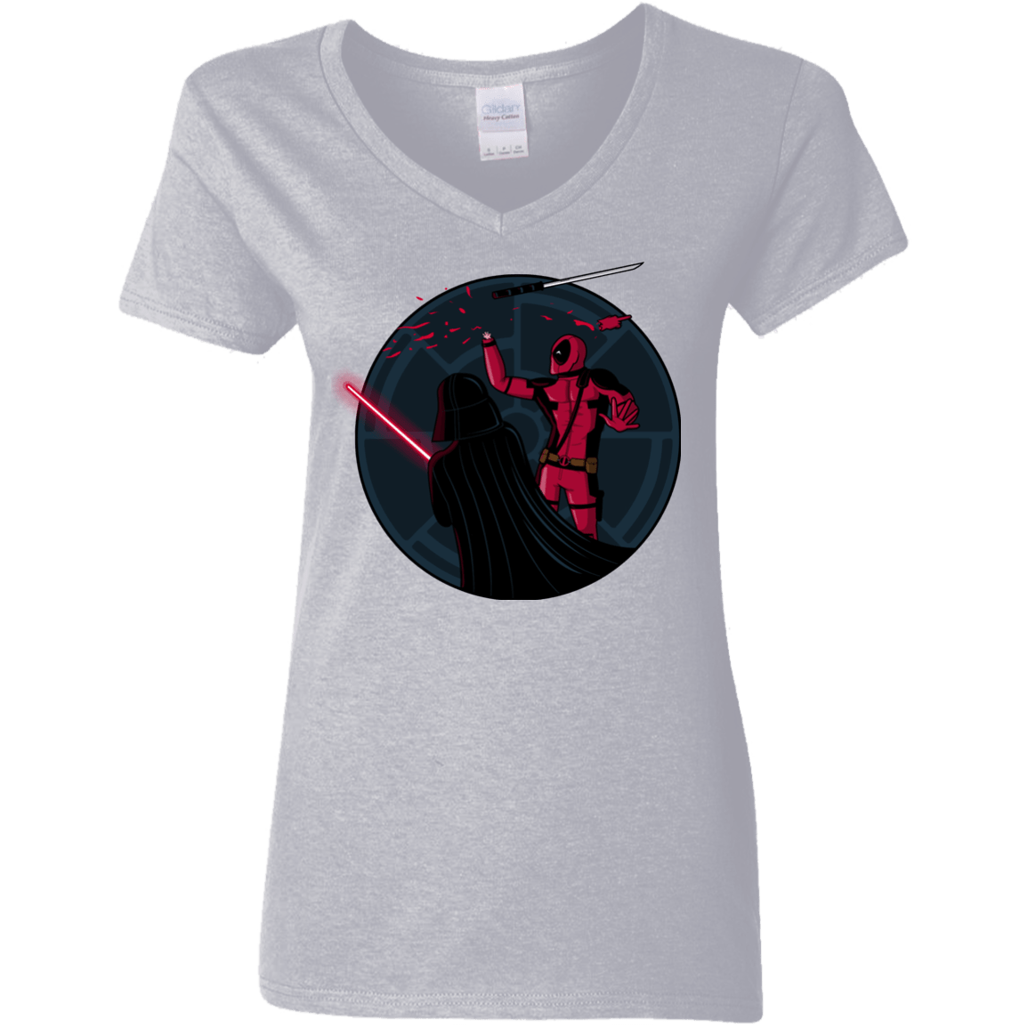 T-Shirts Sport Grey / S Hand 2.0 Women's V-Neck T-Shirt