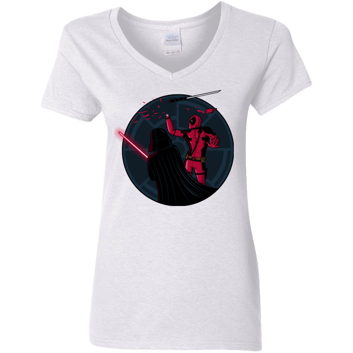 T-Shirts White / S Hand 2.0 Women's V-Neck T-Shirt