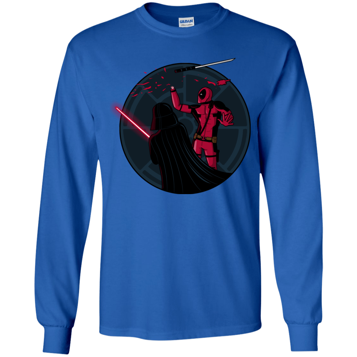 T-Shirts Royal / YS Hand 2.0 Youth Long Sleeve T-Shirt