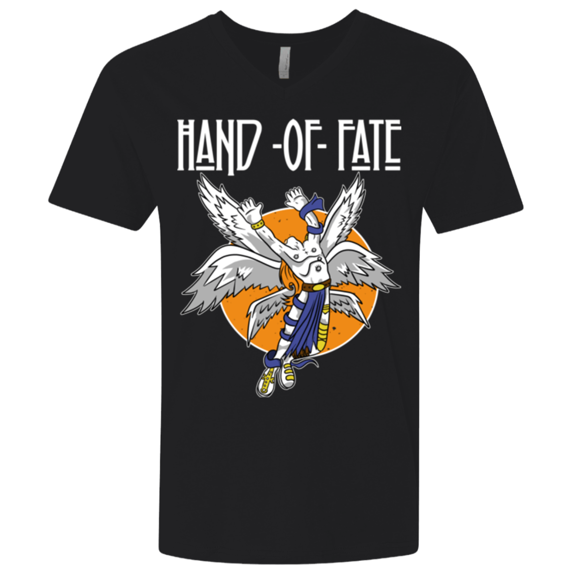 T-Shirts Black / X-Small Hand of Fate (1) Men's Premium V-Neck