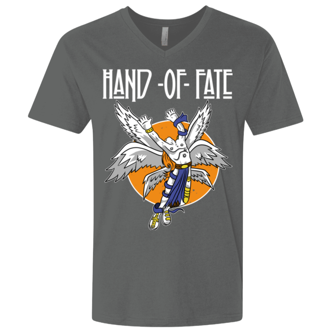 T-Shirts Heavy Metal / X-Small Hand of Fate (1) Men's Premium V-Neck