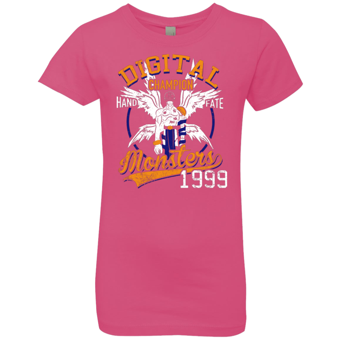 T-Shirts Hot Pink / YXS HAND OF FATE Girls Premium T-Shirt