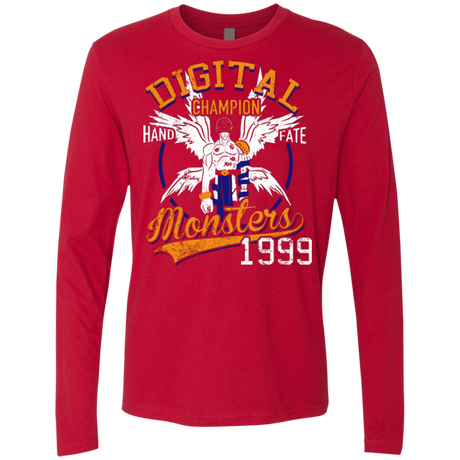 T-Shirts Red / Small HAND OF FATE Men's Premium Long Sleeve