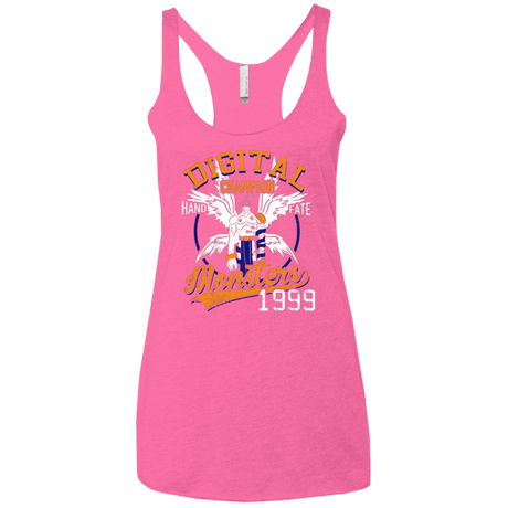T-Shirts Vintage Pink / X-Small HAND OF FATE Women's Triblend Racerback Tank