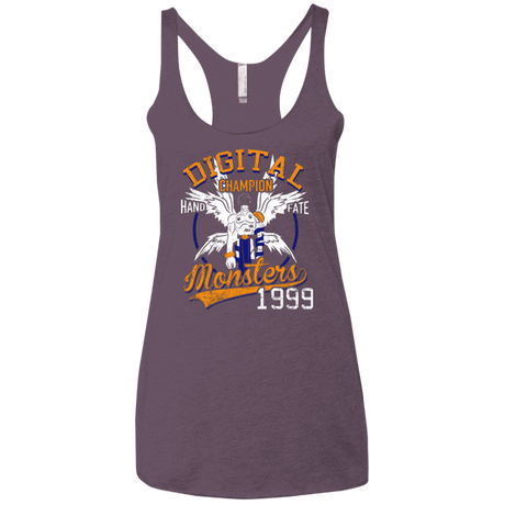 T-Shirts Vintage Purple / X-Small HAND OF FATE Women's Triblend Racerback Tank