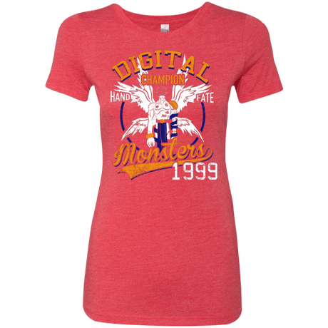 T-Shirts Vintage Red / Small HAND OF FATE Women's Triblend T-Shirt