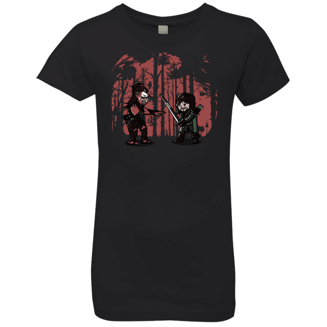 T-Shirts Black / YXS Hands Girls Premium T-Shirt