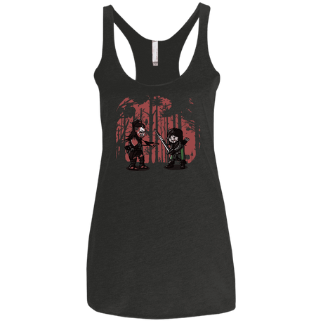 T-Shirts Vintage Black / X-Small Hands Women's Triblend Racerback Tank