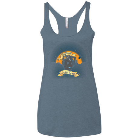 T-Shirts Indigo / X-Small Hang in There Mate Women's Triblend Racerback Tank