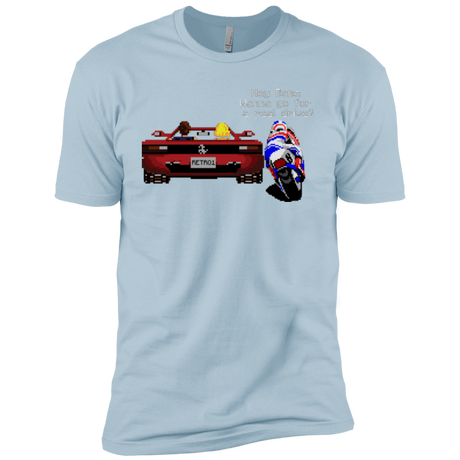 T-Shirts Light Blue / YXS Hang On to Outrun Boys Premium T-Shirt