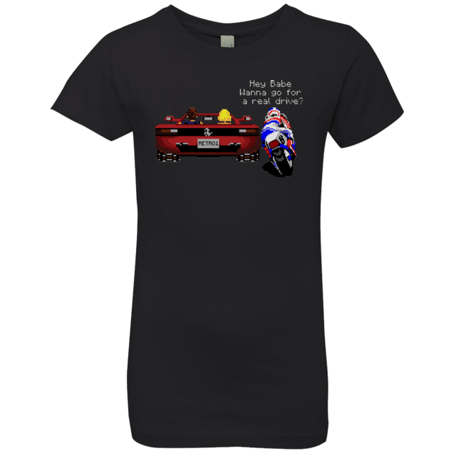 T-Shirts Black / YXS Hang On to Outrun Girls Premium T-Shirt