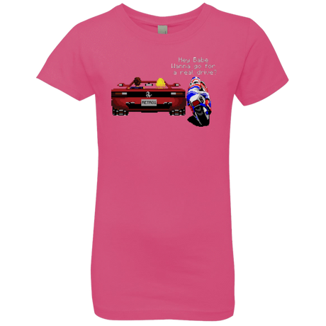 T-Shirts Hot Pink / YXS Hang On to Outrun Girls Premium T-Shirt
