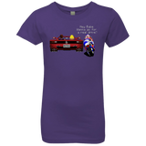 T-Shirts Purple Rush / YXS Hang On to Outrun Girls Premium T-Shirt