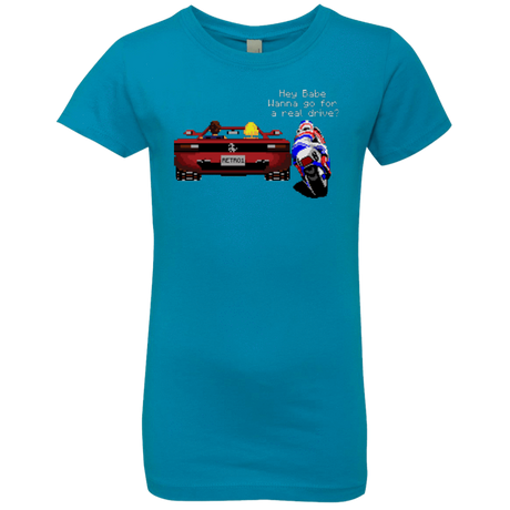 T-Shirts Turquoise / YXS Hang On to Outrun Girls Premium T-Shirt