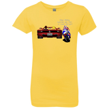 T-Shirts Vibrant Yellow / YXS Hang On to Outrun Girls Premium T-Shirt