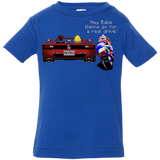 T-Shirts Royal / 6 Months Hang On to Outrun Infant Premium T-Shirt