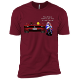 T-Shirts Cardinal / X-Small Hang On to Outrun Men's Premium T-Shirt
