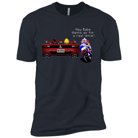 T-Shirts Indigo / X-Small Hang On to Outrun Men's Premium T-Shirt