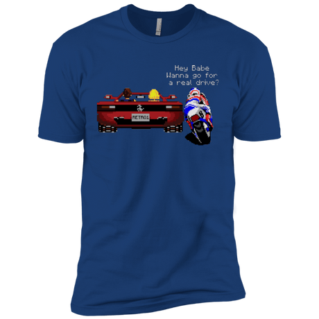 T-Shirts Royal / X-Small Hang On to Outrun Men's Premium T-Shirt