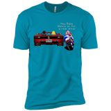 T-Shirts Turquoise / X-Small Hang On to Outrun Men's Premium T-Shirt