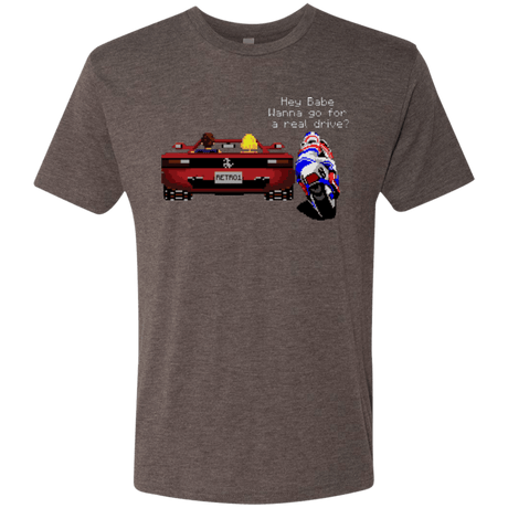 T-Shirts Macchiato / Small Hang On to Outrun Men's Triblend T-Shirt