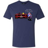 T-Shirts Vintage Navy / Small Hang On to Outrun Men's Triblend T-Shirt
